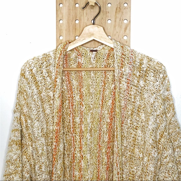 NWT FREE PEOPLE LUCIA FRINGE CARDIGAN - Picture 6 of 10